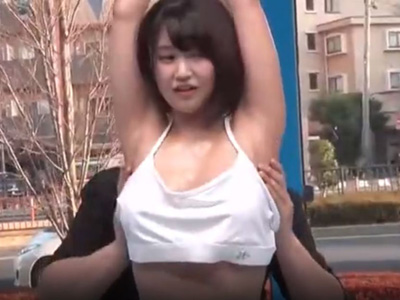 痩身エステ体験のはずが気持ち良くなって中出しエッチ