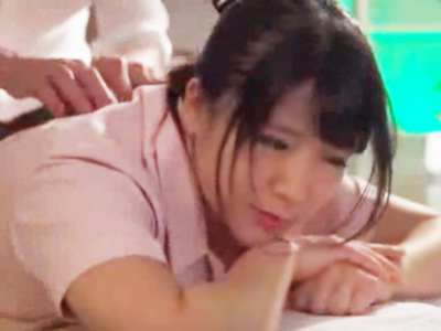 「子宮だめぇぇ！」スイカップむちむち爆乳童顔奥様がいやらしいマッサ中出しレイプされる