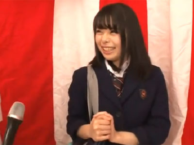 童顔な美少女JKがセックスな企画に乗ってしまった結果→チャレンジ失敗でガチハメ展開