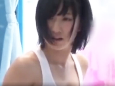 ショトカの地味少女が男友達とマッサパコやっちゃってパイパン膣に生発射！