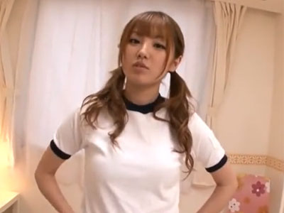 隠れ巨乳な体操着美少女のご奉仕乳マ⚫︎コでザーメン駄々漏れ