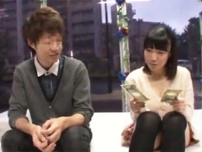 「凄いおっきぃね…興奮しちゃった…」男友達に興奮して種付け懇願しちゃう黒髪美女