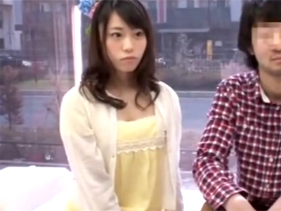 ちょっとキモい男友達と生発射パコに至る隠れビッチ系素人JD