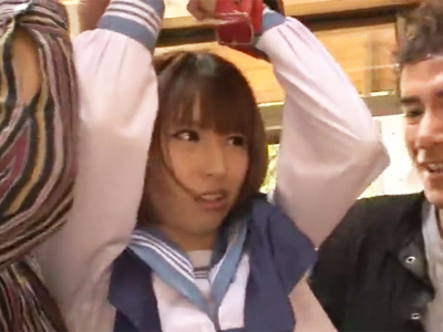 鬼畜集団がJKにかわいい友達を紹介させては拉致って膣内射精する非道！