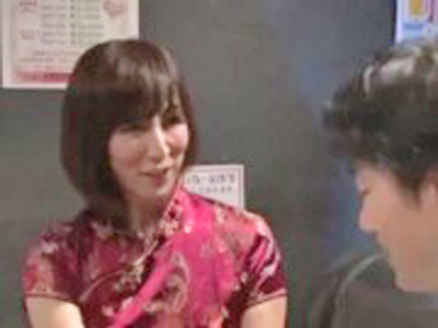 本番禁止の五反田のチャイナ服ピンサロを秘密撮影