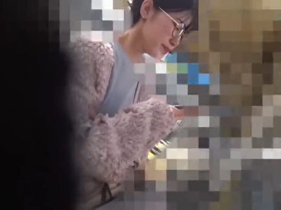 閲覧注意※顔出し痴漢レイプ！メガネをかけた女子大生風の美少女が無残にも種付けされるまで