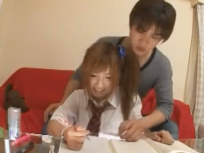美乳ギャルなJK教え子と勉強そっちのけで保健体育実習しちゃう家庭教師