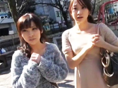 芸能人バリの女神若妻2人組をまとめてハメて男優チンポ楽しんでもらいましたｗ