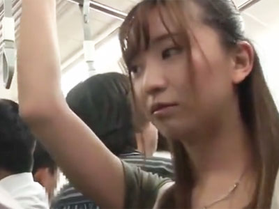 鬼畜な痴漢男に強引にレイプされて抵抗できないままにハメられ続ける女神