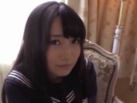 男の人を直視できないちっぱいJKを自宅に連れ込みハメ撮り結構！